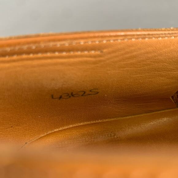 JOHN LOBB Size 9.5 Tan Leather Tassels Loafers main image 6